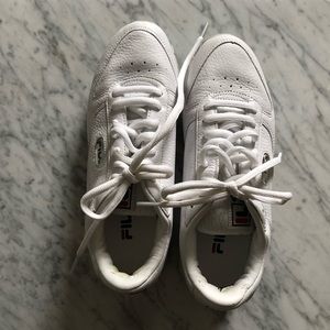 Lightly worn Fila sneakers